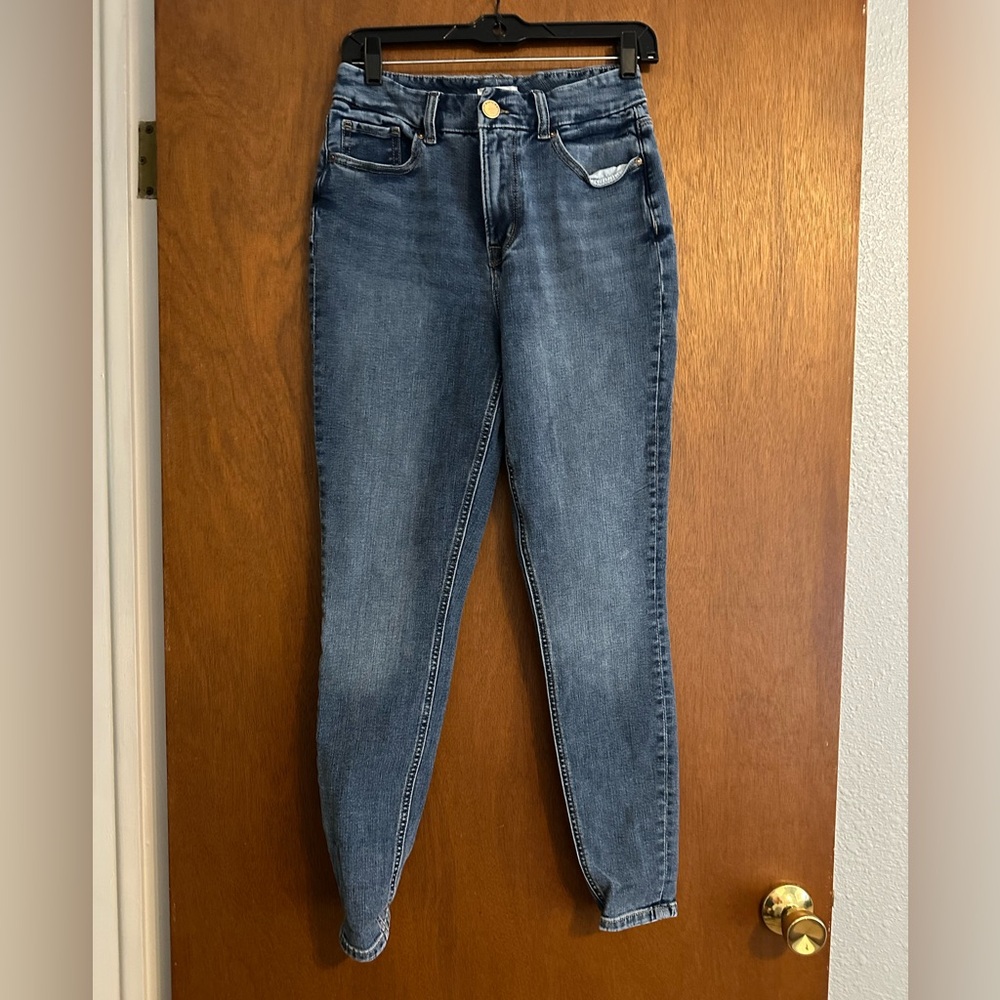 Maurices Dark Blue Skinny Jeans